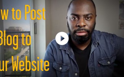 How to Post a Blog To Your Website